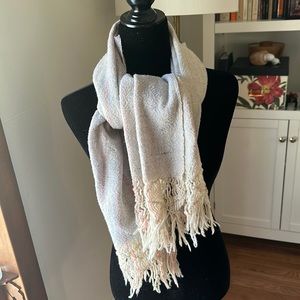 BOGO Fringed woven scarf